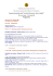 Programma del seminario