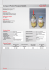 Type KD1 Compact Piston Pressure Switch Type KD1