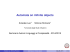 Automata on infinite objects