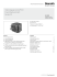 Internal gear pump PGH Fixed displacement Series 2X