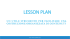 LESSON PLAN-BPD Prof. GRECA
