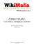 STRUTTURE Cosa Nostra e `ndrangheta a confronto