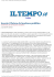 Il Tempo - Politica - Immobili statali, allo studio due ipotesi