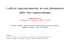 Lattice supersymmetry in one dimension with two supercharges