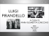 luigi pirandello - GABRIELE D`ANNUNZIO
