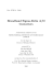 Broadband Sigma-Delta A/D Converters - ETH E