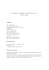 Curriculum of scientific and didactic activity Stefano Lisini