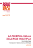 la ricerca sulla sclerosi multipla