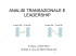 ANALISI TRANSAZIONALE E LEADERSHIP