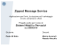 Zipped Message Service