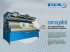 Plate mounting machine for corrugated cardboard