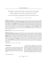 Validazione italiana del Family Assessment Device (FAD)