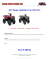 ATV Quad SUZUKI LT-A 750 K13 Euro 9.900,00