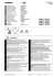 Montageanleitung Stellantriebe / Mounting instructions