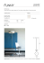 FUNNY floor lamp techNical details FiNishiNG Environment: indoor