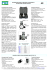 Caratteristiche Tecniche: Technical Features