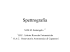 Spettrografia - Gruppo Astronomia Digitale