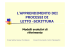 l`apprendimento dei processi di letto -scrittura