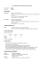 Curriculum Vitae of Federica Chiozza, MSc