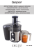 estrattore di succo - manuale di istruzioni • juice extractor