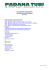 DICHIARAZIONE DI PRESTAZIONE DECLARATION OF