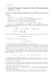 1 Numeri Complessi, Formula di Eulero, Decomposizioni Notevoli