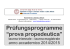 Pr&uuml;fungsprogramme - Lettorati di Tedesco