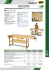 BANCHI DA LAVORO JOINER`S BENCHES