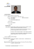 Europass Curriculum Vitae - Sapienza