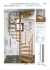 SCALA A CHIOCCIOLA su misura “B” SPIRAL STAIRCASE, on