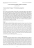 Riassunto Abstract Introduzione