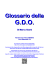 Glossario della - Benvenuti nella home page di Marco Giunti