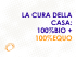 La cura della casa. 100% bio + 100% equo