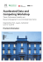 Accelerated Data and Computing Workshop