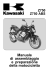 Manuale di assemblaggio e preparazione della motocicletta