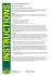 Inverter Check Kit Operating Instructions