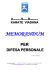 Memorandum Difesa Personale