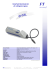 Hand held leak detector for refrigerant gases