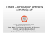 Timed Coordination Artifacts with ReSpecT