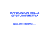 APPLICAZIONI DELLA CITOFLUORIMETRIA
