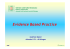 Manuale corso base Evidence Based Practice