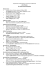 List of Cases for Study and Presentation