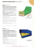 materassi in poliuretano espanso / foam mattresses