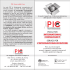 POOL FOR INTERNATIONAL CONSULTANCY SERVIZI PER L