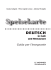Speisekarte - Guida per l`insegnante