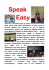 Speak Easy School Roadshow