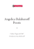 Angelica Balabanoff Poesie - Fondazione Anna Kuliscioff