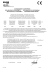 dichiarazione di conformita` declaration de conformite declaracion