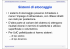 Sistemi di stoccaggio - Universit&agrave; degli studi di Trieste