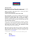 COMUNICATO STAMPA Nuova licenza con Al